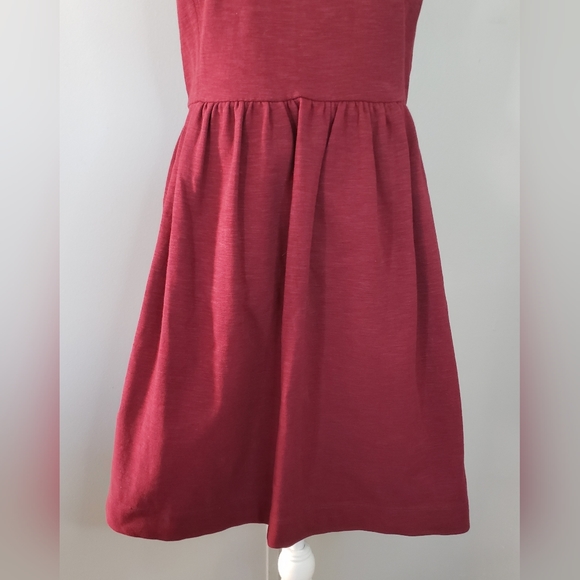 J. Crew Daybreak Burgundy Sleeveless Dress - Picture 5 of 13